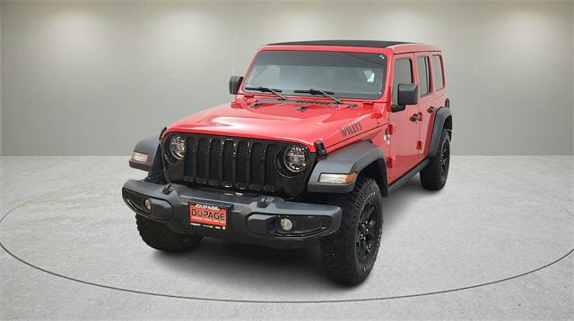 2022 Jeep Wrangler Unlimited Willys 4x4 2022 Jeep Wrangler Unlimited Willys 4x4