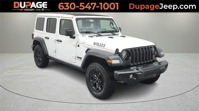 2021 Jeep Wrangler Unlimited Willys 4x4 2021 Jeep Wrangler Unlimited Willys 4x4