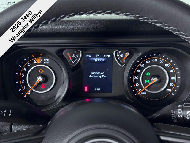 2025 Jeep Wrangler WRANGLER 4-DOOR WILLYS 2025 Jeep Wrangler WRANGLER 4-DOOR WILLYS
