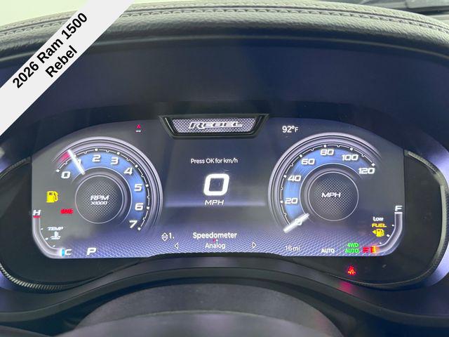 2026 RAM Ram 1500 RAM 1500 REBEL CREW CAB 4X4 57 BOX 2026 RAM Ram 1500 RAM 1500 REBEL CREW CAB 4X4 57 BOX
