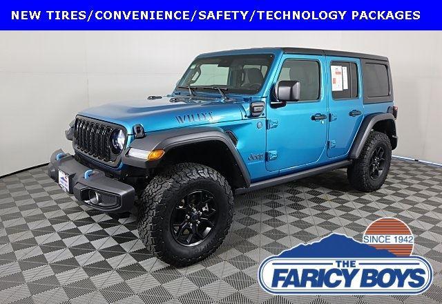 2024 Jeep Wrangler 4xe Willys 4xe 2024 Jeep Wrangler 4xe Willys 4xe