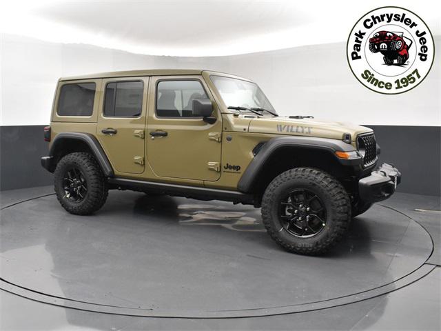 2025 Jeep Wrangler WRANGLER 4-DOOR WILLYS 2025 Jeep Wrangler WRANGLER 4-DOOR WILLYS