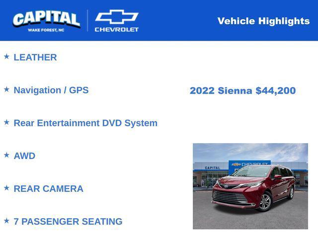 2022 Toyota Sienna Limited 2022 Toyota Sienna Limited