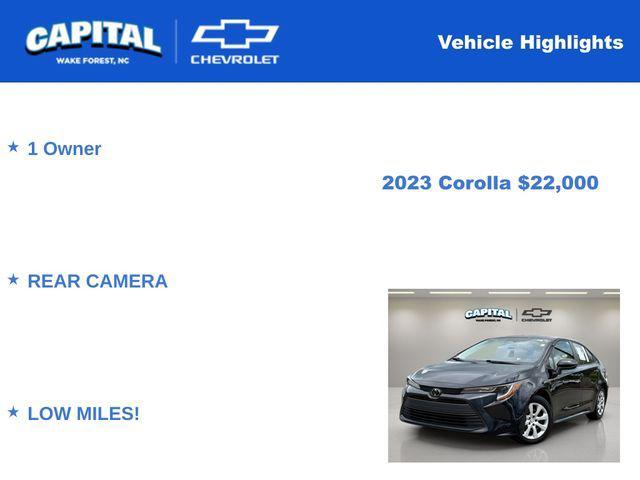 2023 Toyota Corolla LE