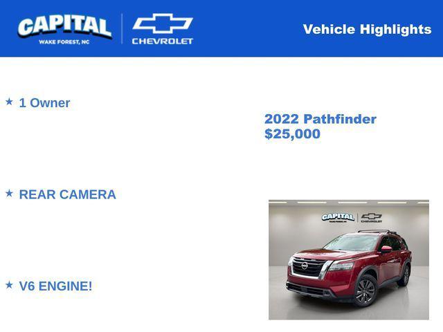2022 Nissan Pathfinder SV 2WD
