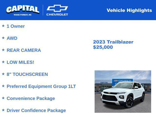 2023 Chevrolet Trailblazer AWD LT 2023 Chevrolet Trailblazer AWD LT