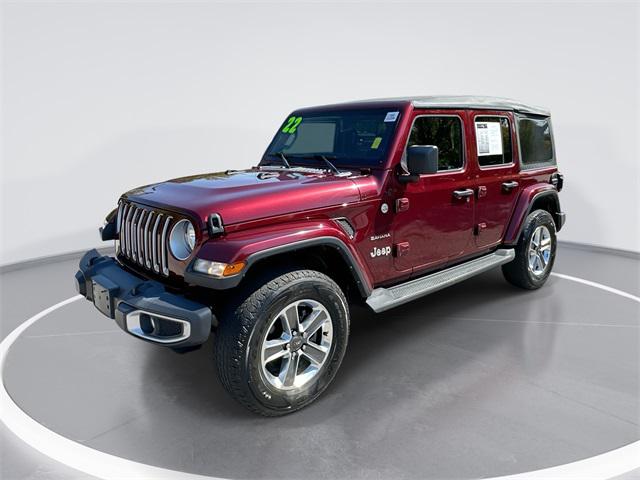 2022 Jeep Wrangler Unlimited Sahara 4x4 2022 Jeep Wrangler Unlimited Sahara 4x4