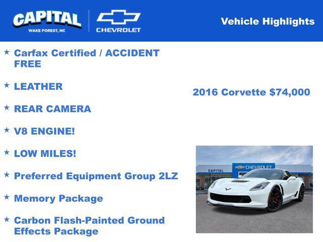 2016 Chevrolet Corvette Z06 2016 Chevrolet Corvette Z06