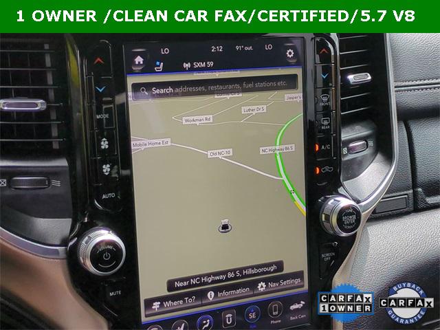 2019 RAM 1500 Laramie Crew Cab 4x4 57 Box 2019 RAM 1500 Laramie Crew Cab 4x4 57 Box