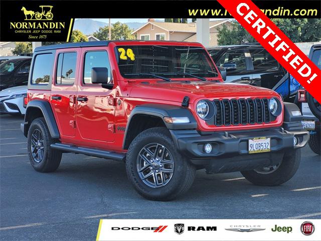 2024 Jeep Wrangler 4-Door Sport S 4x4 2024 Jeep Wrangler 4-Door Sport S 4x4