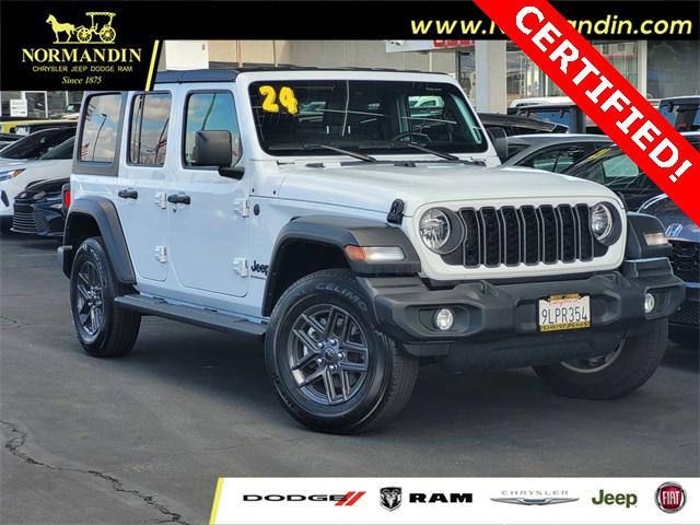 2024 Jeep Wrangler 4-Door Sport S 4x4 2024 Jeep Wrangler 4-Door Sport S 4x4