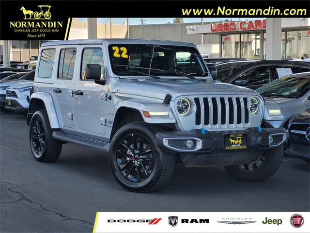 2022 Jeep Wrangler 4xe Unlimited Sahara 4x4 2022 Jeep Wrangler 4xe Unlimited Sahara 4x4