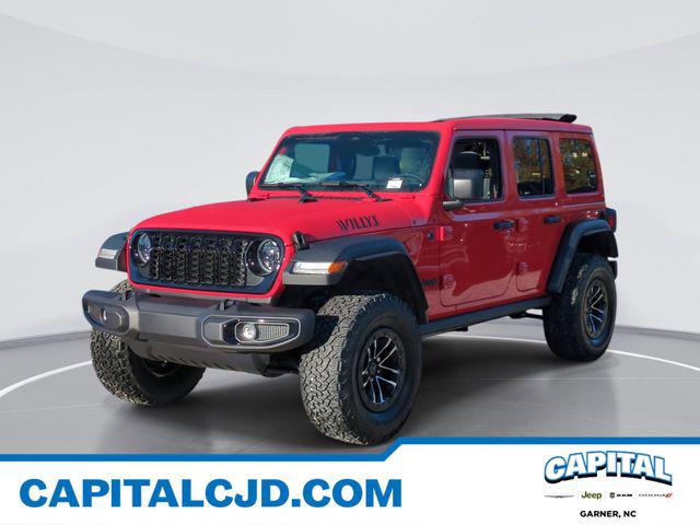 2026 Jeep Wrangler WRANGLER 4-DOOR WILLYS 2026 Jeep Wrangler WRANGLER 4-DOOR WILLYS