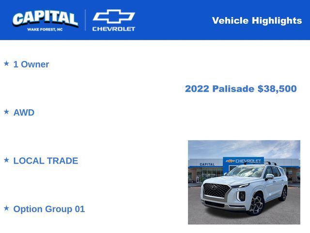 2022 Hyundai Palisade Calligraphy 2022 Hyundai Palisade Calligraphy
