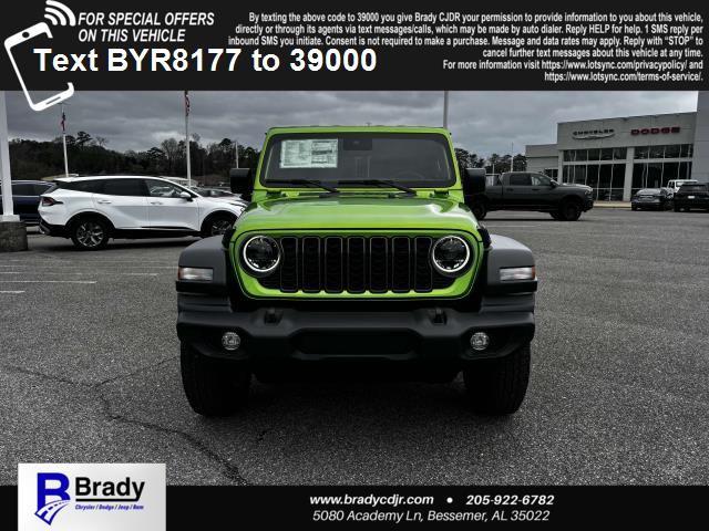 2025 Jeep Wrangler WRANGLER 4-DOOR SPORT S 2025 Jeep Wrangler WRANGLER 4-DOOR SPORT S