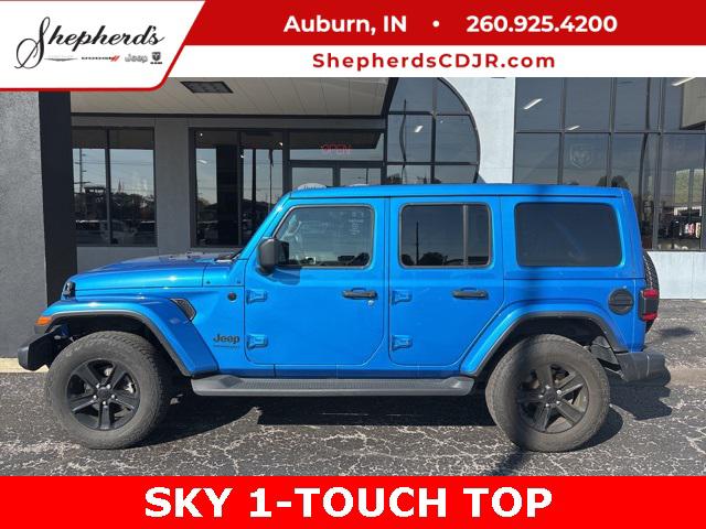 2022 Jeep Wrangler Unlimited Sahara Altitude 4x4 2022 Jeep Wrangler Unlimited Sahara Altitude 4x4