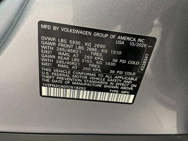 2026 Volkswagen Atlas 2.0T SEL Premium R-Line