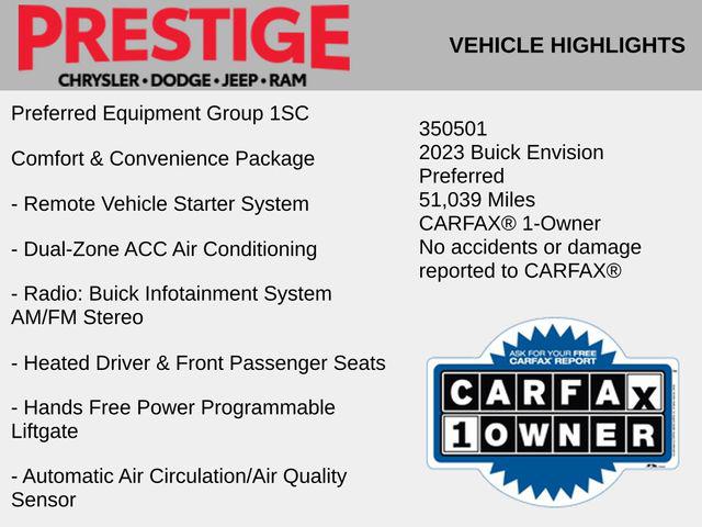 2023 Buick Envision Preferred FWD
