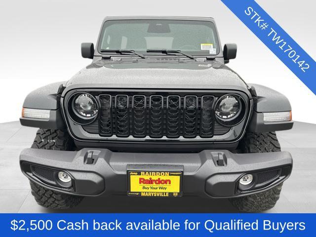 2026 Jeep Wrangler WRANGLER 4-DOOR WILLYS 2026 Jeep Wrangler WRANGLER 4-DOOR WILLYS