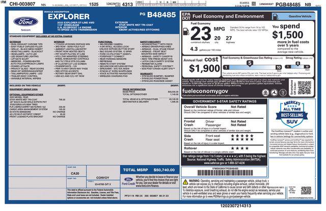 Used 2023 Ford Explorer ST-Line For Sale in Olive Branch, MS