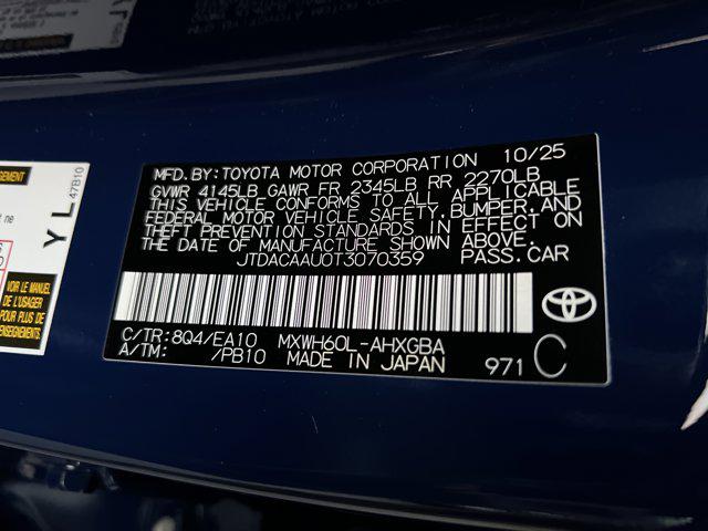 2026 Toyota Prius XLE