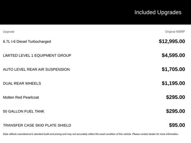 2026 RAM Ram 3500 RAM 3500 LIMITED CREW CAB 4X4 8 BOX