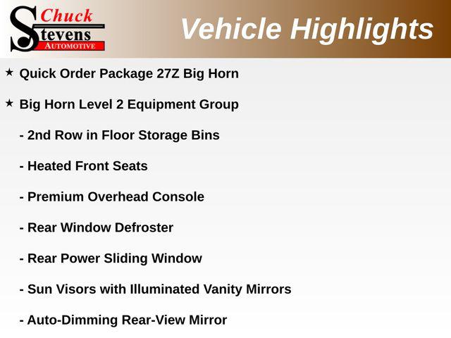 2026 Ram 1500 Big Horn Crew Cab 4x4 57 Box