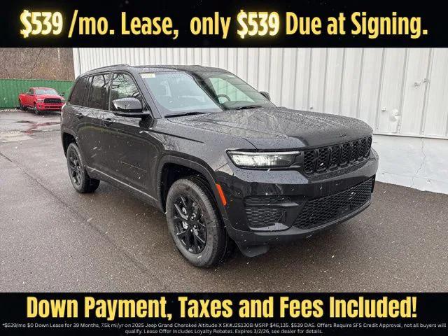 2025 Jeep Grand Cherokee GRAND CHEROKEE ALTITUDE X 4X4 2025 Jeep Grand Cherokee GRAND CHEROKEE ALTITUDE X 4X4