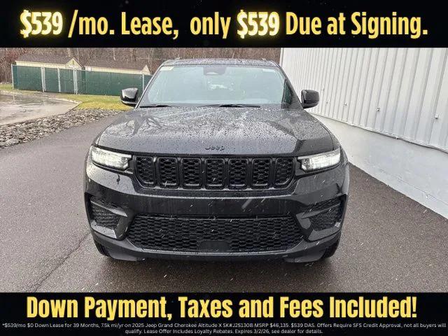 2025 Jeep Grand Cherokee GRAND CHEROKEE ALTITUDE X 4X4 2025 Jeep Grand Cherokee GRAND CHEROKEE ALTITUDE X 4X4