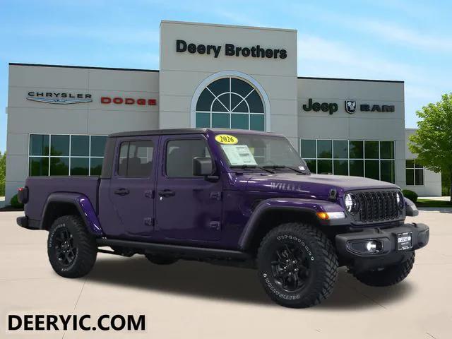 2026 Jeep Gladiator GLADIATOR WILLYS 4X4