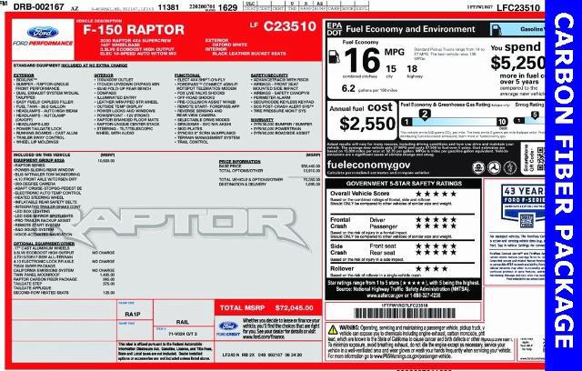 2020 Ford F-150 Raptor