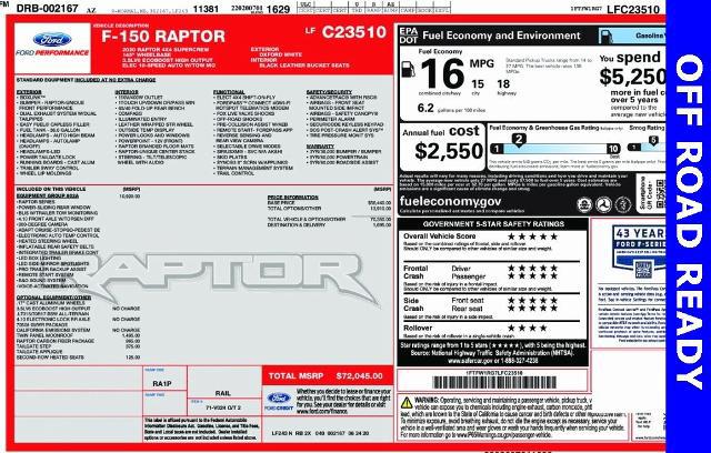 2020 Ford F-150 Raptor