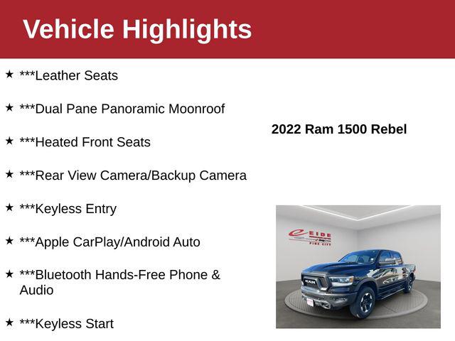 2022 RAM 1500 Rebel 2022 RAM 1500 Rebel