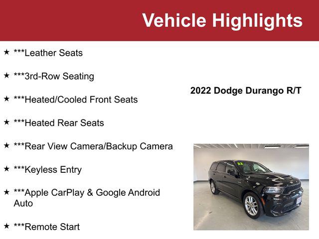 2022 Dodge Durango R/T AWD 2022 Dodge Durango R/T AWD