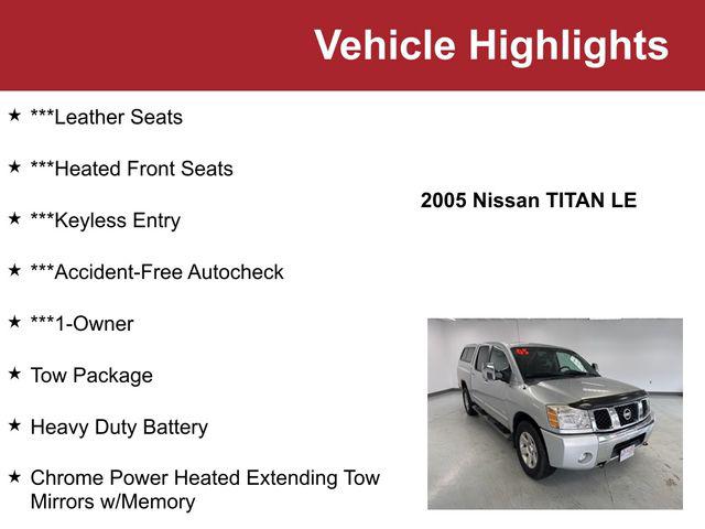2005 Nissan Titan LE 2005 Nissan Titan LE