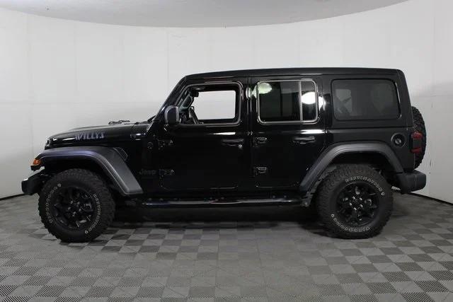 2022 Jeep Wrangler Unlimited Willys 4x4 2022 Jeep Wrangler Unlimited Willys 4x4