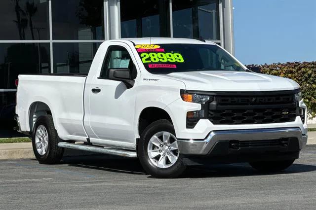 2024 Chevrolet Silverado 1500 2WD Regular Cab Long Bed WT