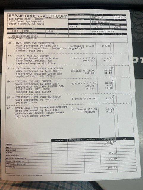 2023 RAM 1500 Limited Longhorn Crew Cab 4x4 57 Box