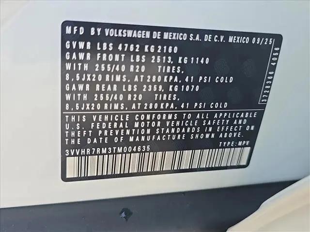 2026 Volkswagen Tiguan SE R-Line Black
