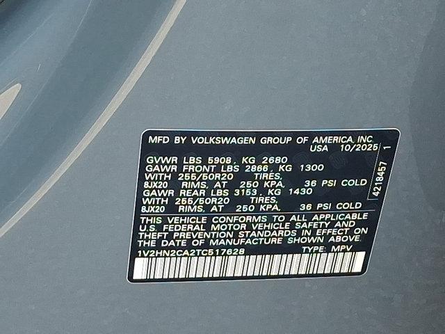 2026 Volkswagen Atlas 2.0T SE w/Technology