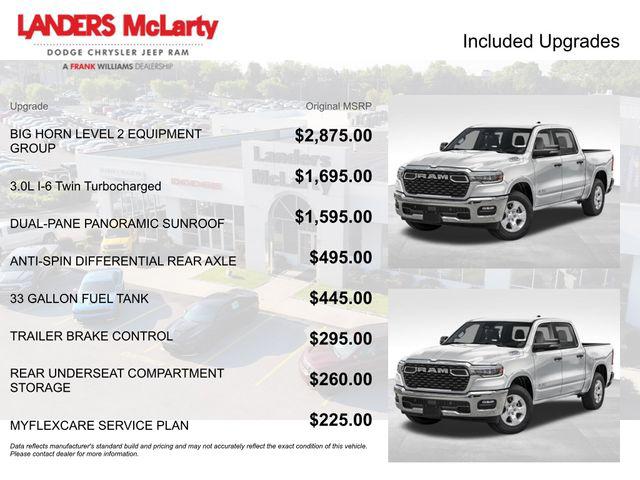2026 RAM Ram 1500 RAM 1500 BIG HORN CREW CAB 4X4 57 BOX