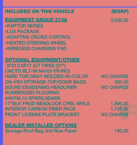 2023 Ford Bronco Raptor