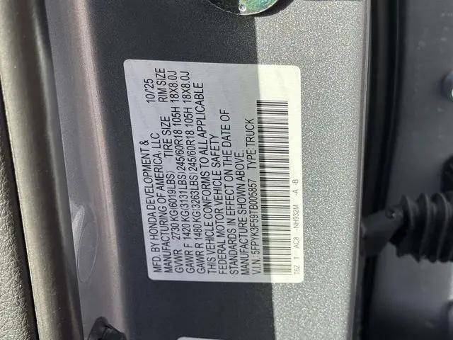 2026 Honda Ridgeline RTL