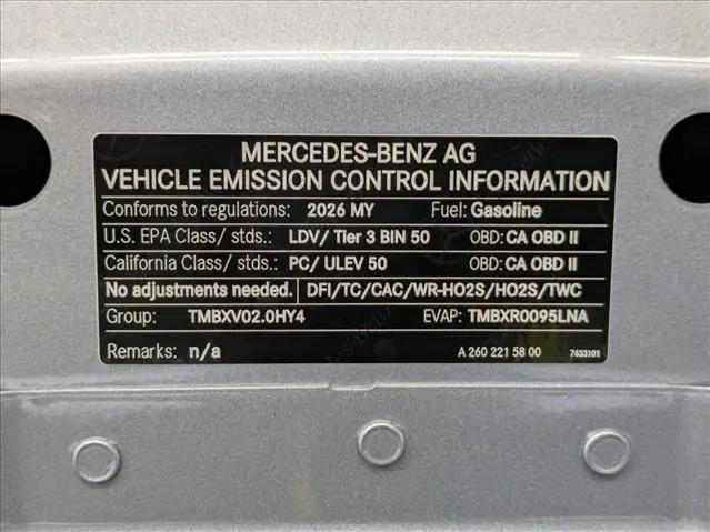 2026 Mercedes-Benz GLB 4MATIC