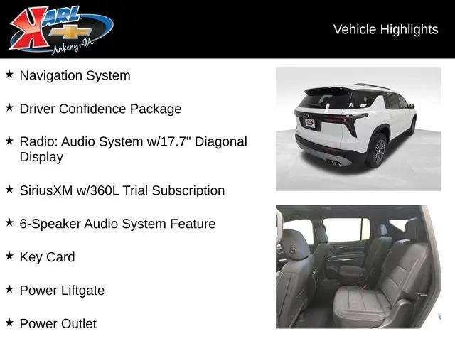2026 Chevrolet Traverse AWD LT