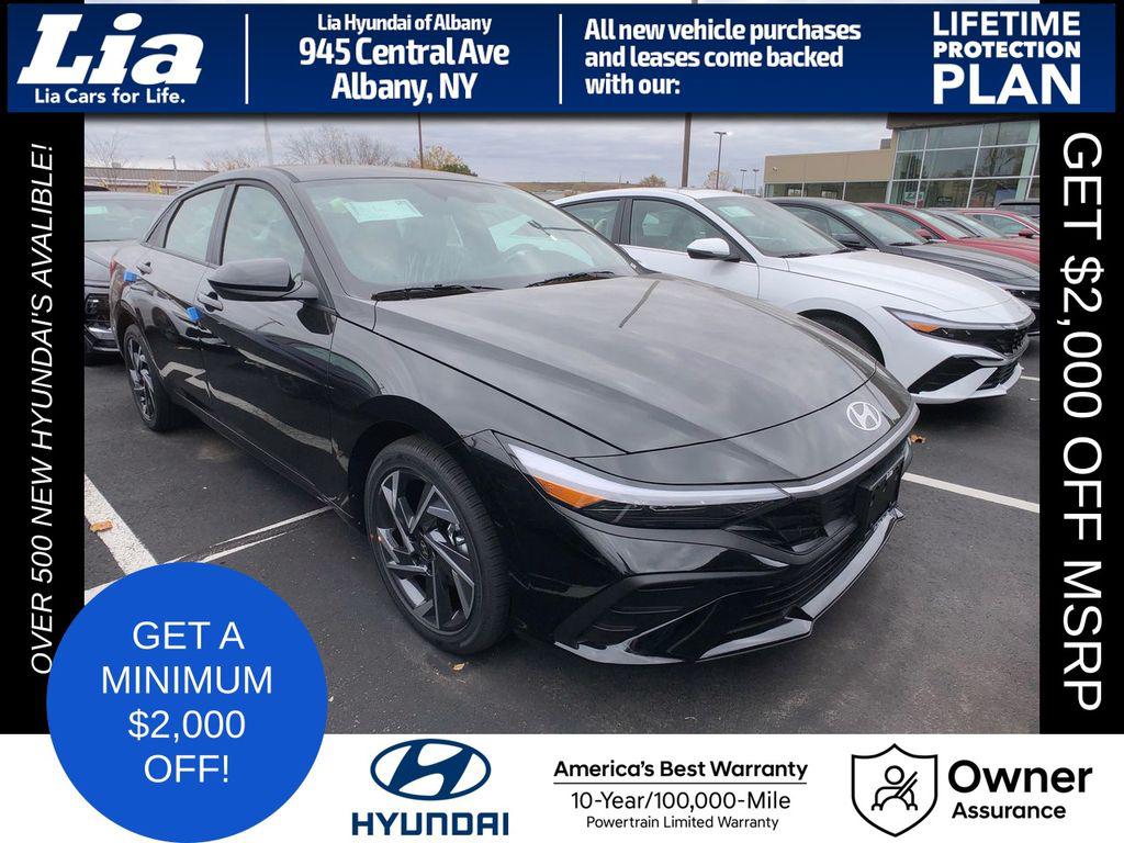 2026 Hyundai Elantra Hybrid Blue