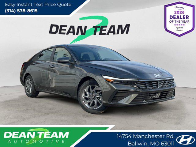 2026 Hyundai Elantra Hybrid Blue
