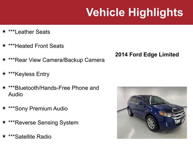 2014 Ford Edge Limited 2014 Ford Edge Limited