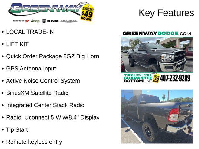 2022 RAM 2500 Big Horn Crew Cab 4x4 64 Box