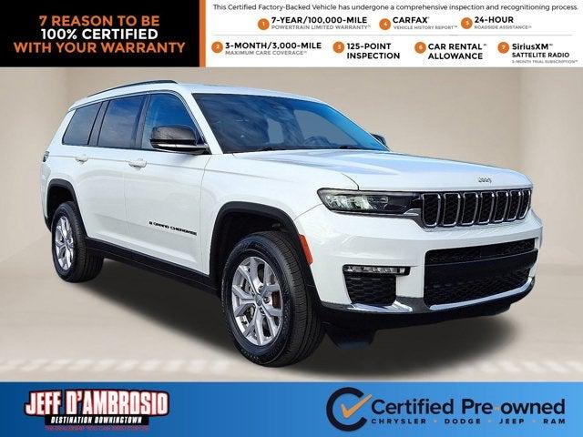 2022 Jeep Grand Cherokee L Limited 4x4 2022 Jeep Grand Cherokee L Limited 4x4